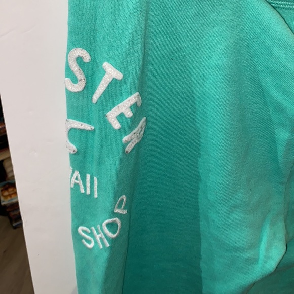 HOLLISTER TEAL SWEATPANTS WITH DRAWSTRING SIZE XS - Picture 3 of 5